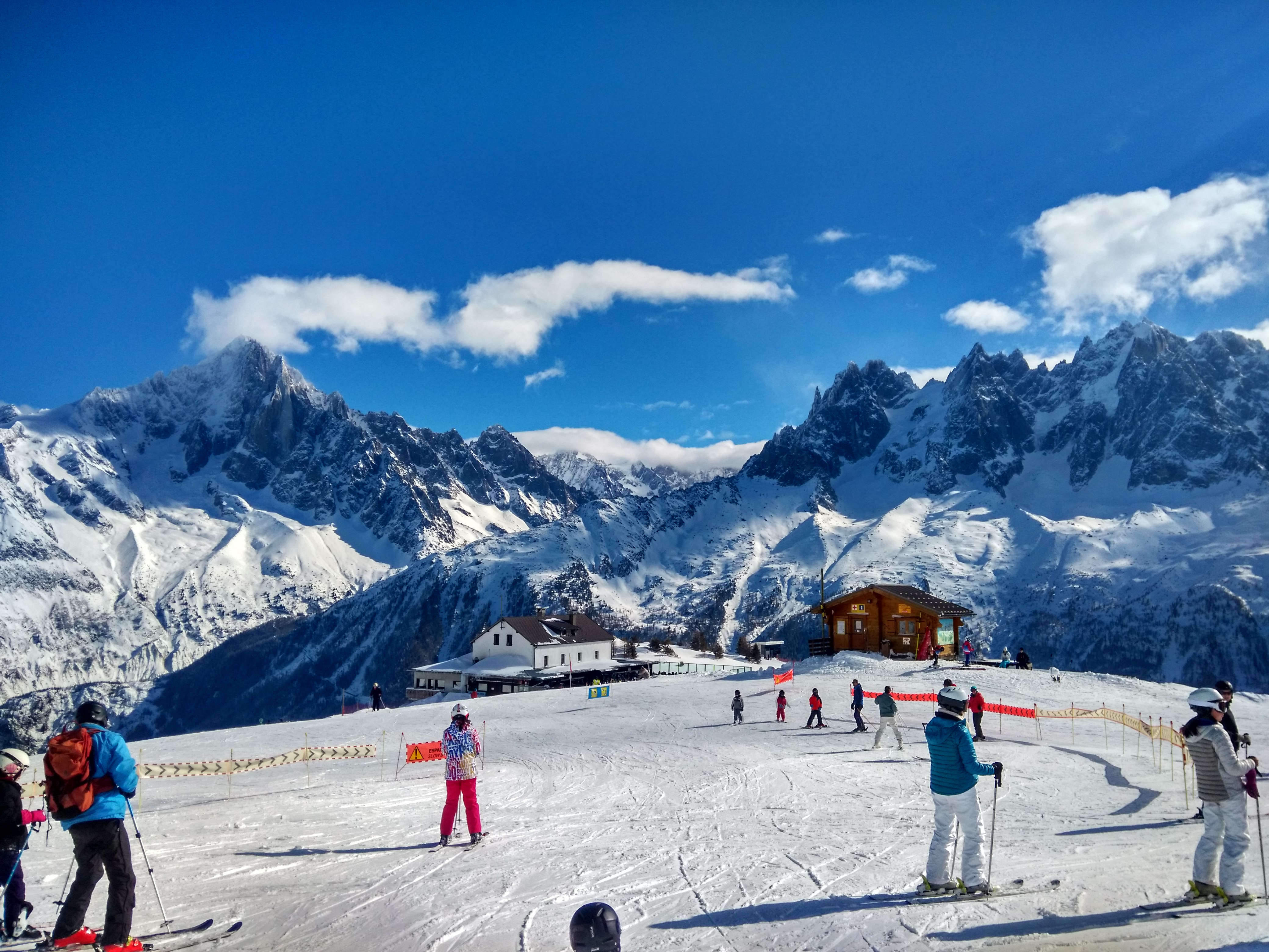 На лижах в Шамоні