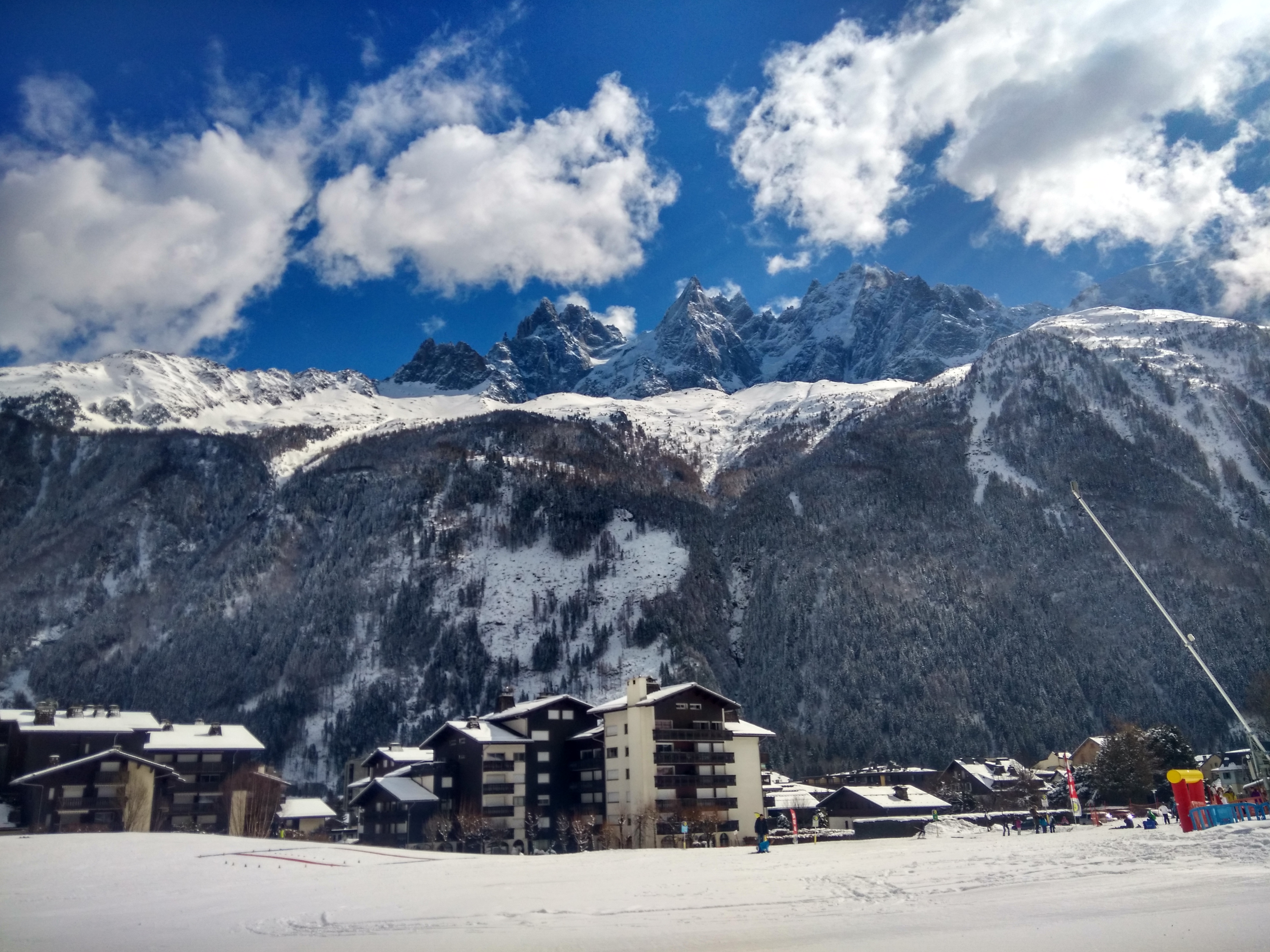 Шамоні взимку